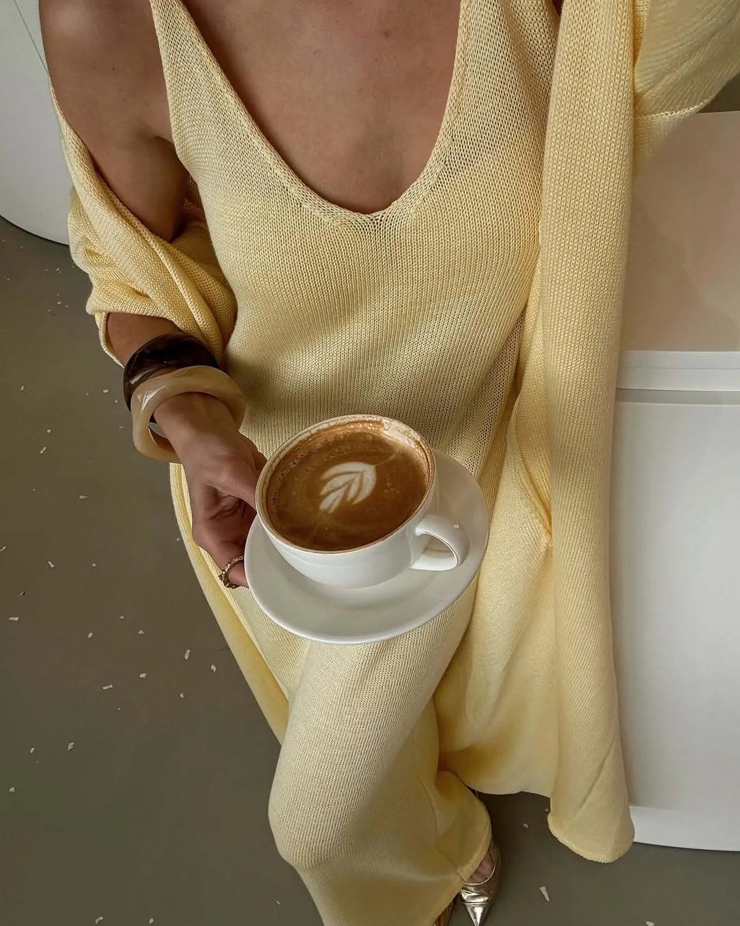 Hirsionsan Soft Loose Sets Women Two Pieces Long Sleeve Cardigan & Vest Dresses Elegant Female Hollow Outfits Cotton Tracksuit
