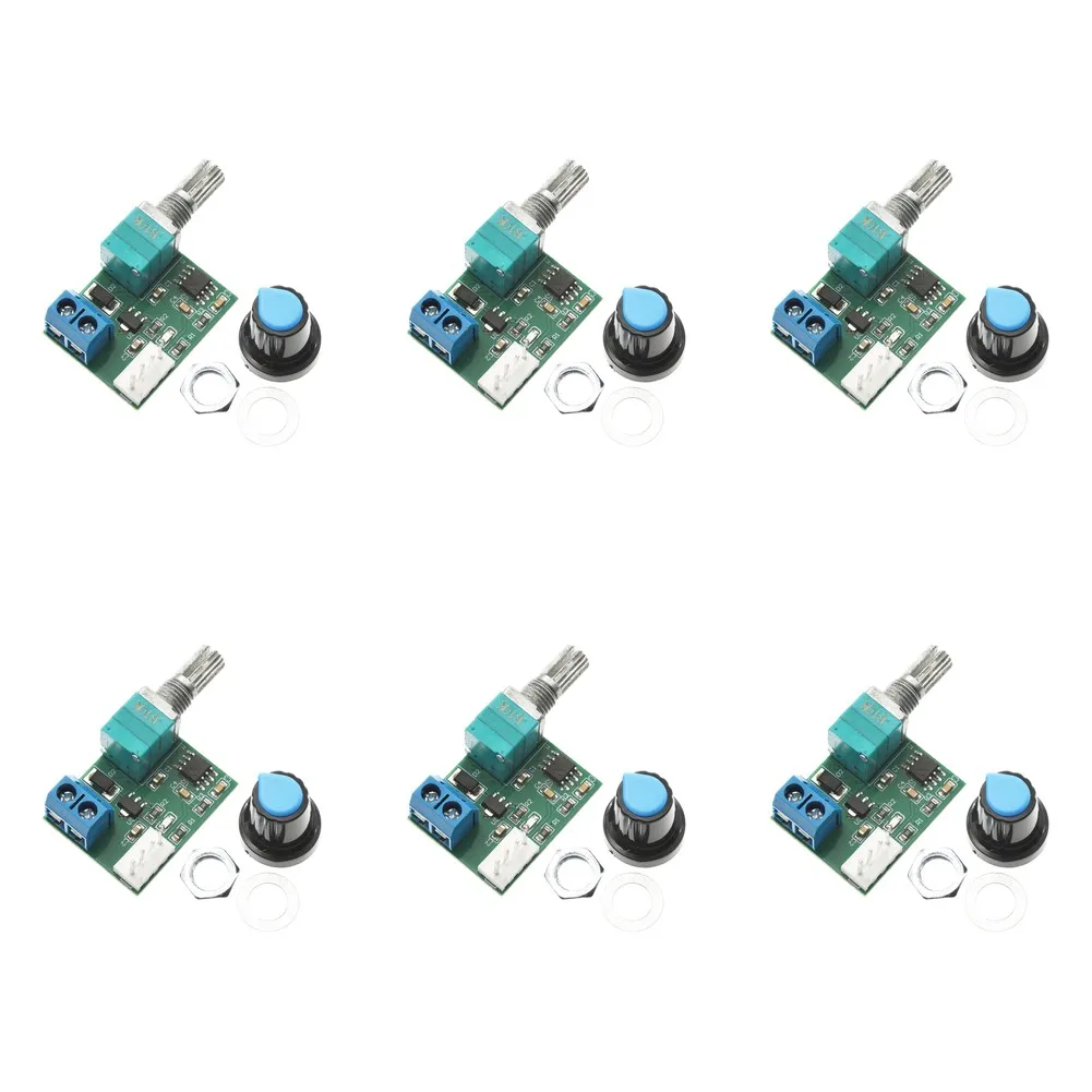 6pcs DC12V 4Pin For pwm For Fan Controller with Onboard Oscillator No External Programming or Microcontroller Needed