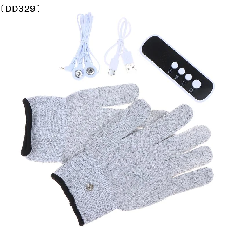 

Микротоковые массажные перчатки для терапии электрическим током стимулируют пальцы рук для улучшения проходимости меридианов [DD329]