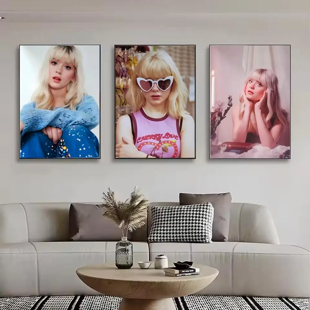 Singer M-Maisie Peters Painting Calligraphy Stylish Canvas Poster Wall Art for Bedroom Living Room Study Home Decor Gift
