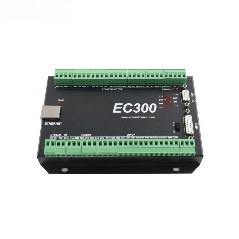 Upgraded Mach3 Ethernet CNC Controller EC300 3/4/5/6 Axis Motion Control    ForCNC Wood