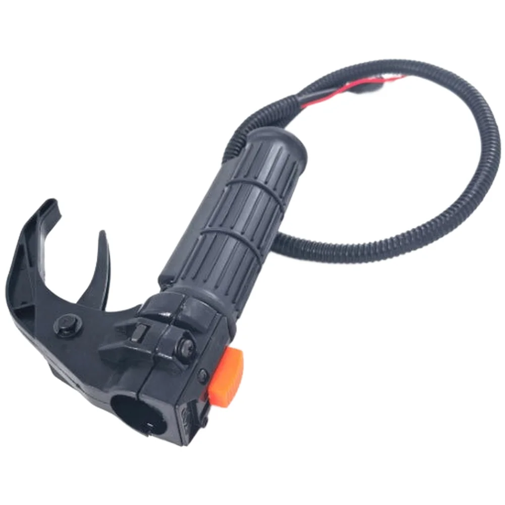 Auger Throttle Control Black 52CC Earth Auger Switch Sturdy Construction for Easy Operation Integrated Switch Auger