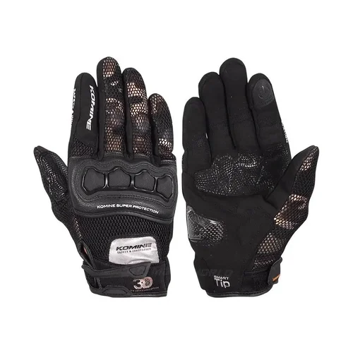 Imagen 2 del producto 2025 Komine Guantes GK 215 Verano 3D Malla Protectora Guantes de motocicleta Motocross Moto Guante