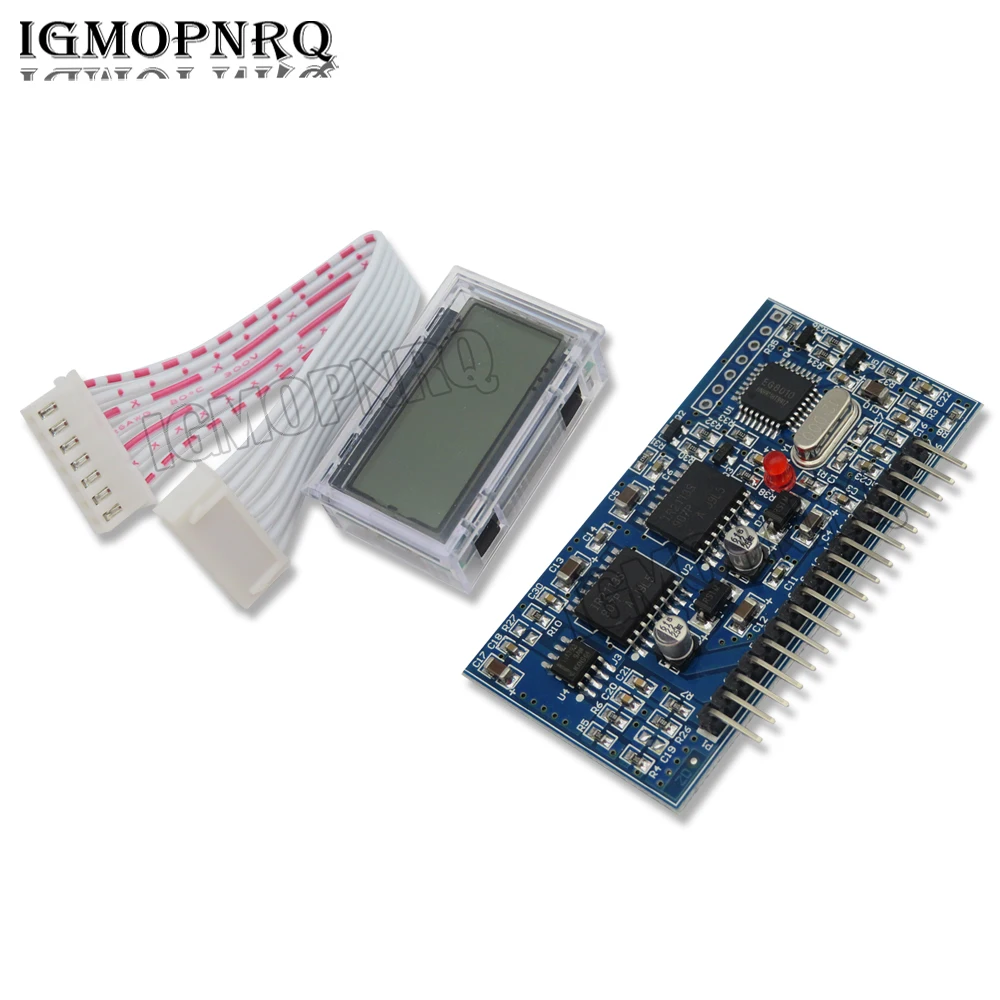 Generador inversor de onda sinusoidal pura, DC-DC, SPWM Boost, placa de controlador EGS002, quot EG8010, IR2110, módulo de controlador quot, LCD