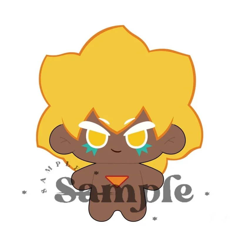 10cm anime jogo biscoito reino queijo dourado biscoito kawaii cosplay dango algodão boneca mini macio plushies brinquedo figuras decoração presentes