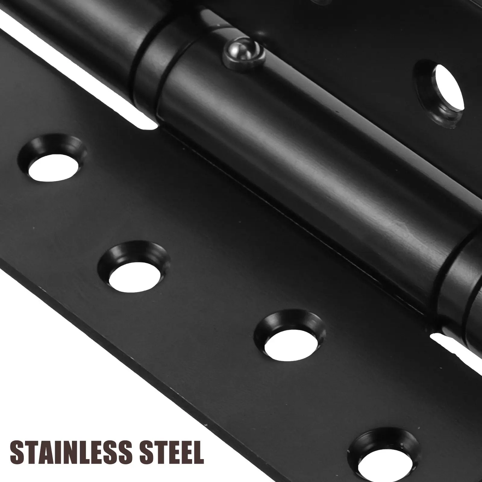 

1 шт. Премиум-петля из нержавеющей стали с автоматическим закрытием, пружинная, для коридоров, квартир, входных групп, лестниц, котлов