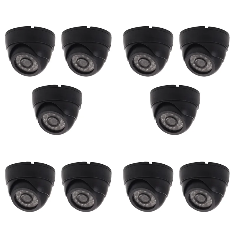 

ABKN-10X CCTV Camera HD 800TVL Security Dome Camera Outdoor