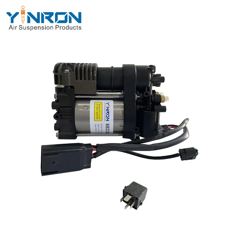 For Jeep Grand Cherokee 68232648AA Automotive Suspension Parts Air Compressor Pump With Relay