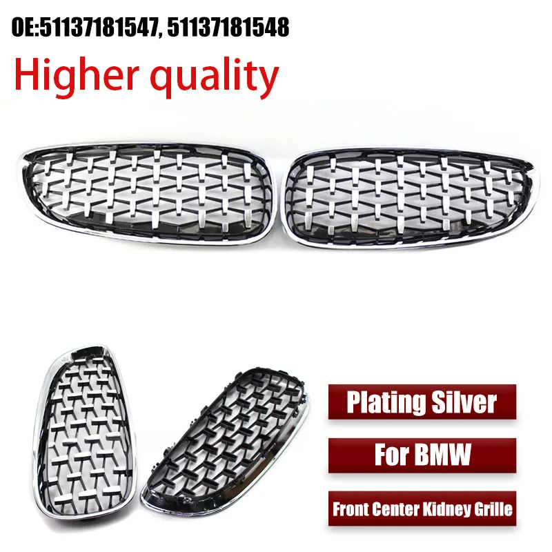 

1 Pair Car Styling Front Kidney Grilles Grills Replacement For BMW Z4 Roadster E89 2009-2016 51137181547 51137181548