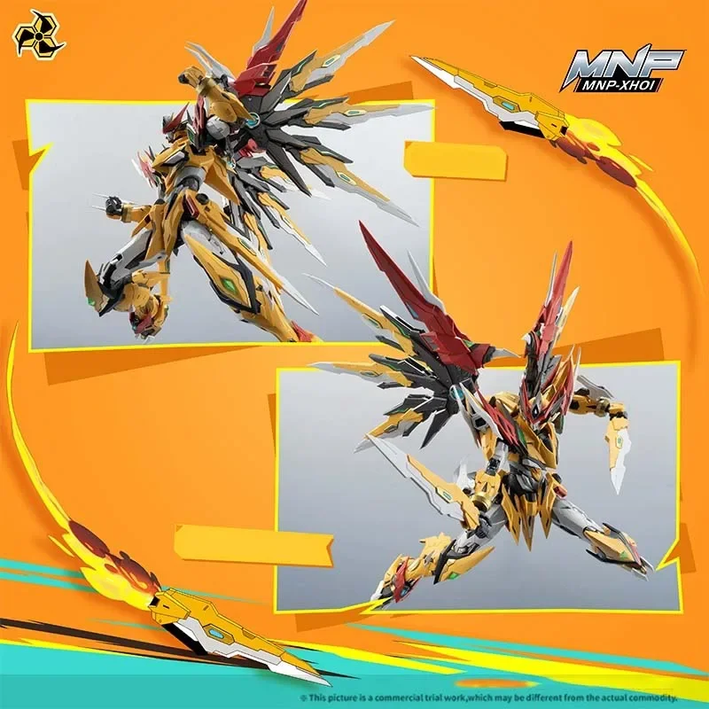 Mecha Bai Qi Modelo Montado, Energia Nuclear, Personagens de Anime, Pode Ser Transformado Robô Terno, Coleção Toy, Presente, MNP-XH01