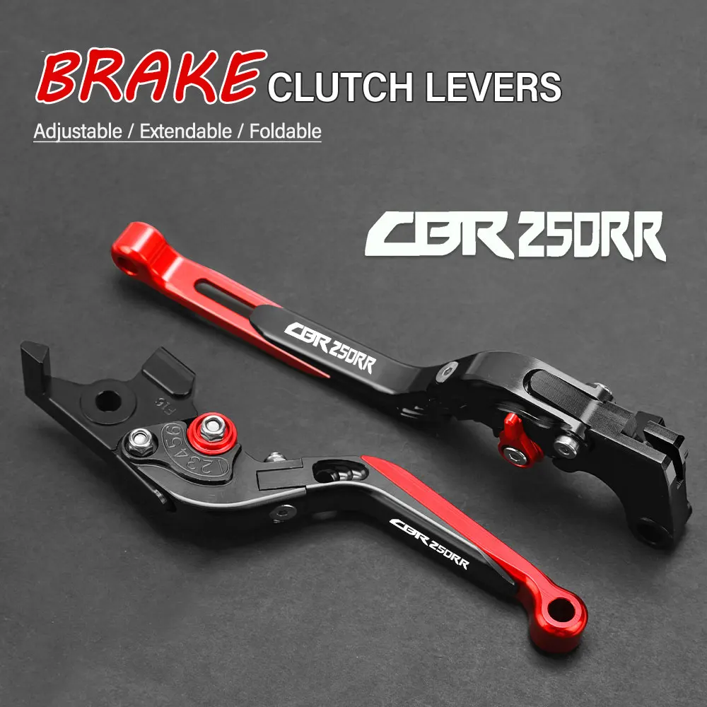 

FOR Honda CBR250 RR CBR 250RR CBR250RR 2011-2018 Motorcycle Hand Brake Clutch Adjustable Levers Handle Folding Extendable grip