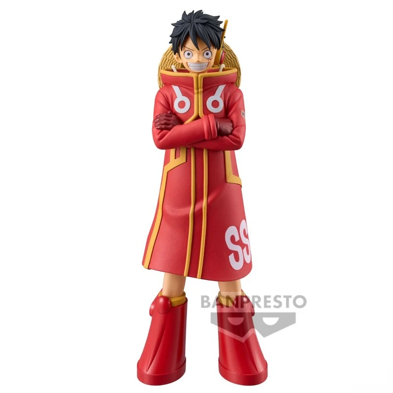 Bandai Genuine Banpresto DXF ONE PIECE Anime Figure Egghead Luffy Zoro Sanji Nami Action Toys Boys Girls Gift Collectible Model