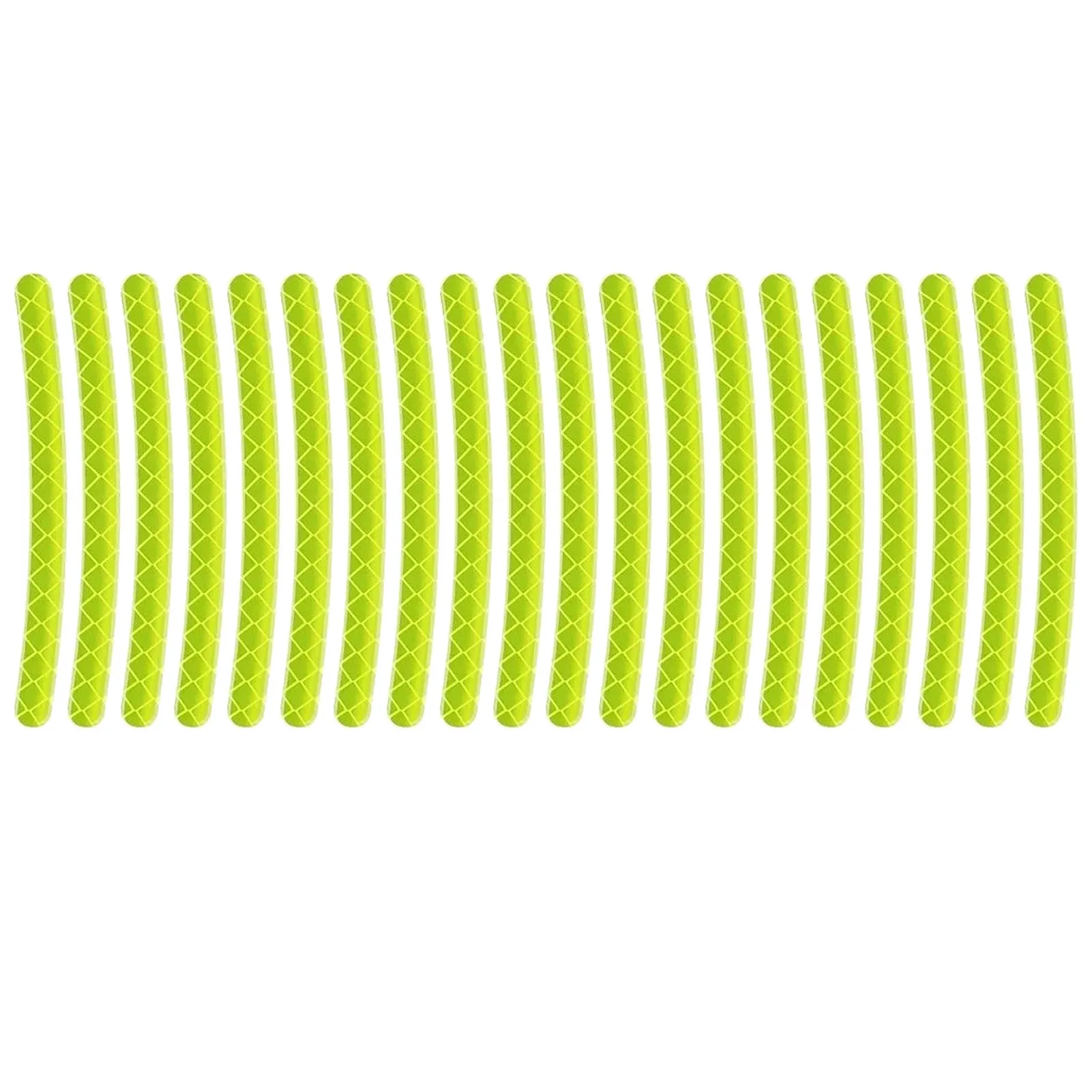 Reflecterende stickers voor autovelgen, waterdicht, zonwerend, kleurecht, sterke hechting, hoge helderheid voor auto's.