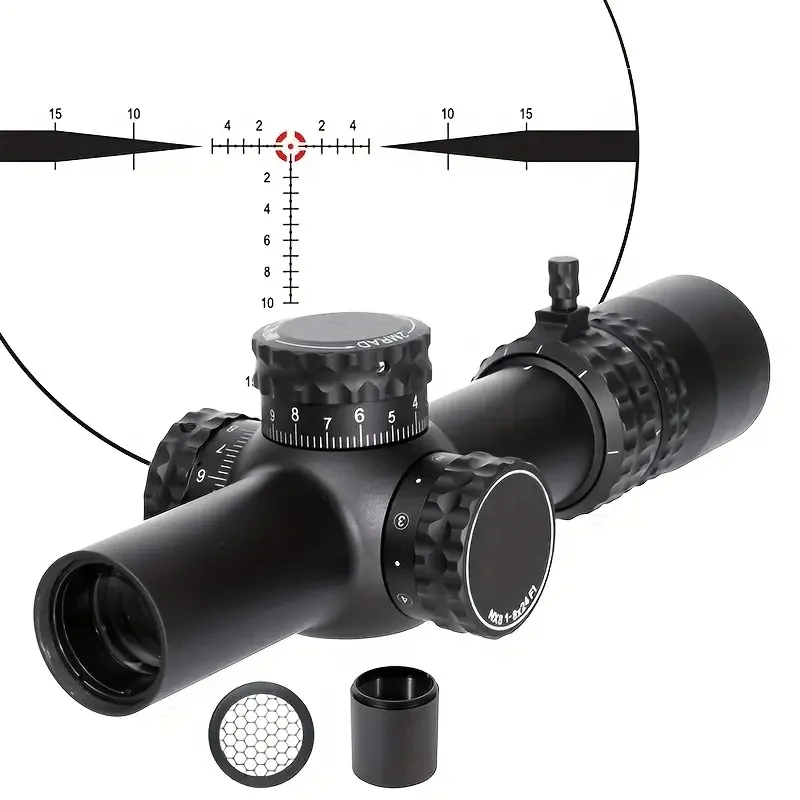 NF NX8 1-8 × 24 مم.1 ميل راديان توج الأبراج ضوء النهار مرئي F1/FFP FC-DMX شبكاني 34 مم نطاق الصيد الأنبوبي #1