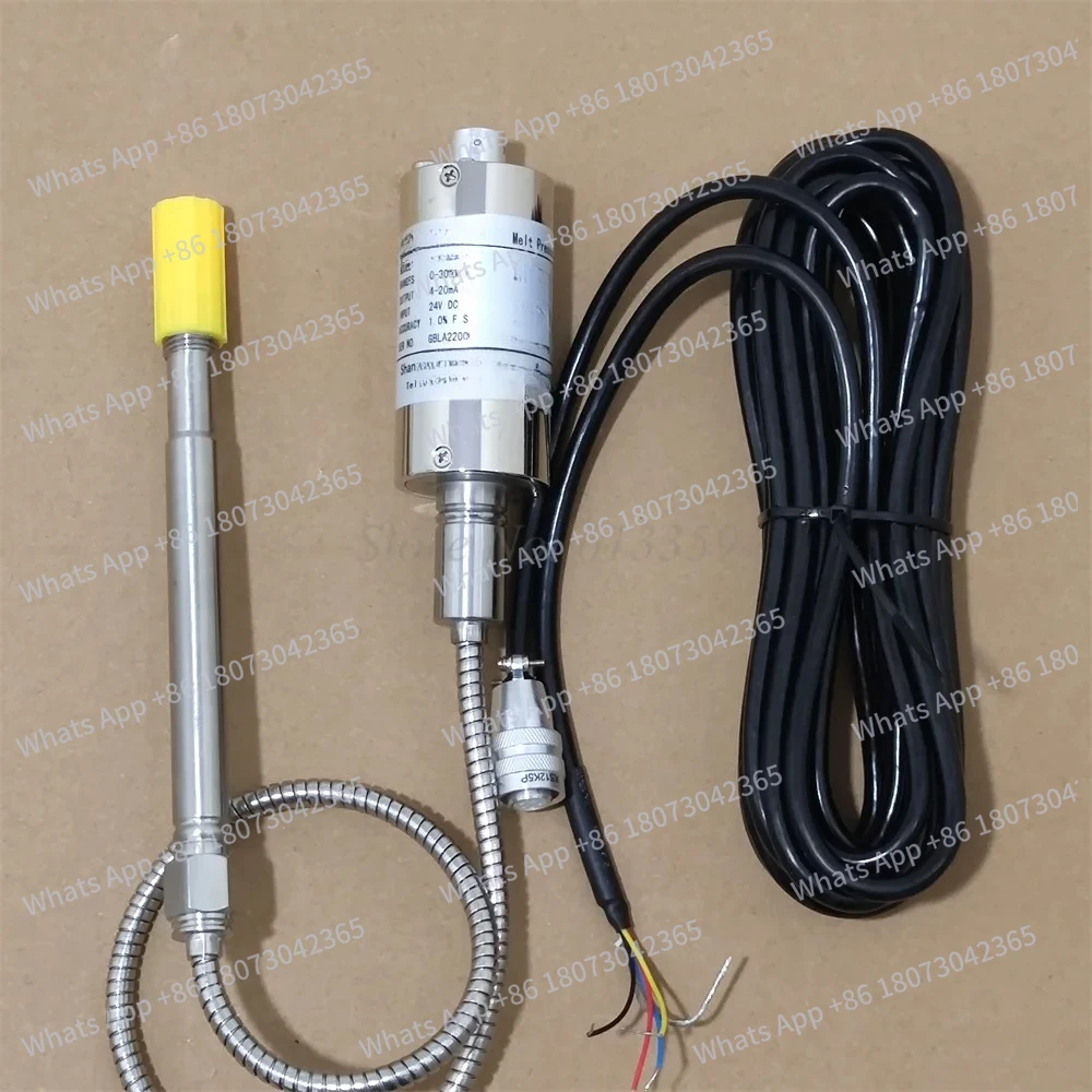 

PT124B-121-30MPA-M14 Flexible Stem Melt Pressure Transmitter Pressure Sensors Output 4-20mA or 0-10V including Cable