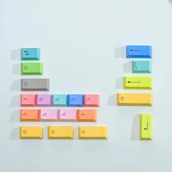 1 sada doplňkových barevných kláves PBT Dye Sub krytky kláves 1,5U Ctrl Alt 1,75U 2U Shift Icon pro MX spínače Cherry profil 8 nejlepší prodej Krytka klávesy Shift 1,75u - №5