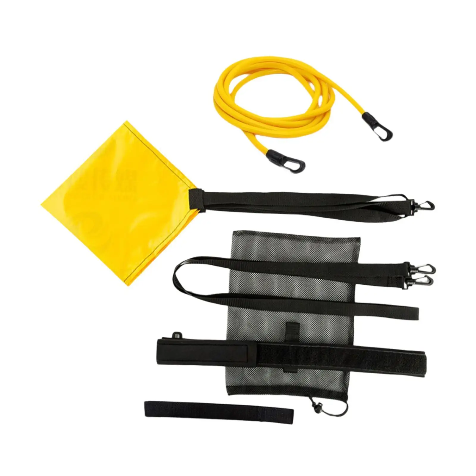 

Swimming Resistance Belt with Drag Swim Parachute Device Fitness Swimming Train