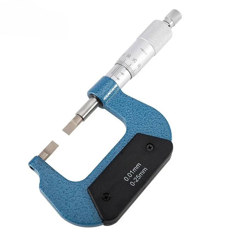 Blade micrometer 0-25-50 -75-100mm Flake micrometer, cutter head micrometer 0.4 0.75