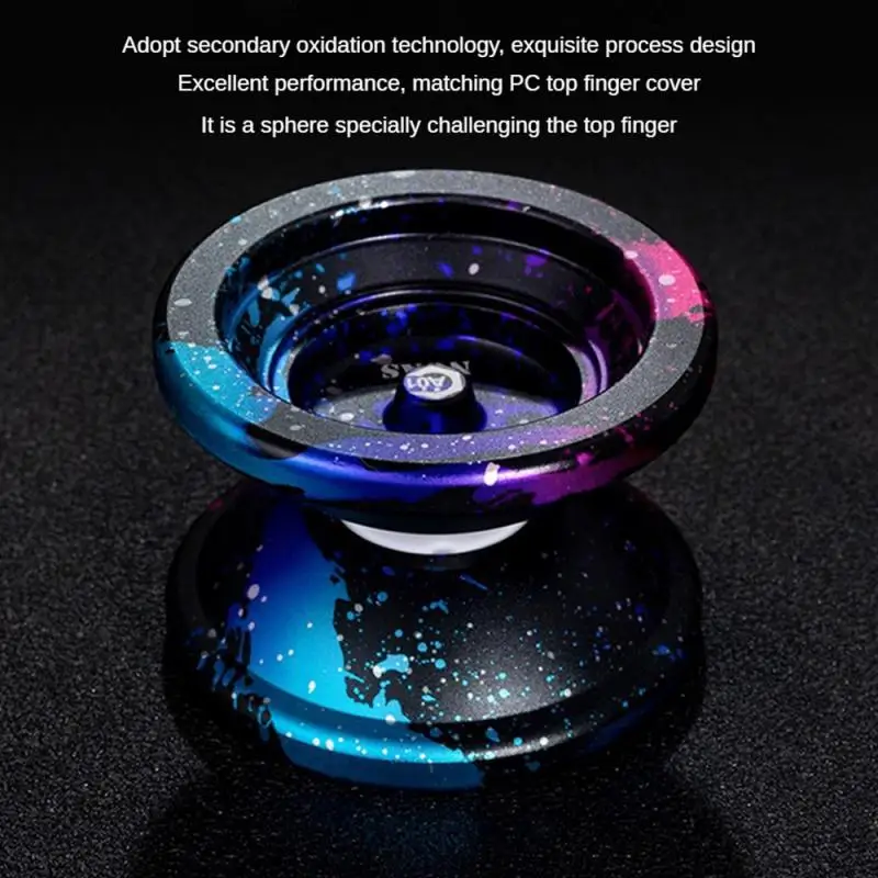 

Educational Toy Yo-yo Durable Aluminum Alloy Yo-yo Challenging Increased Agility Metal Yo-yo Interesting Anime Yo-yo Exquisite