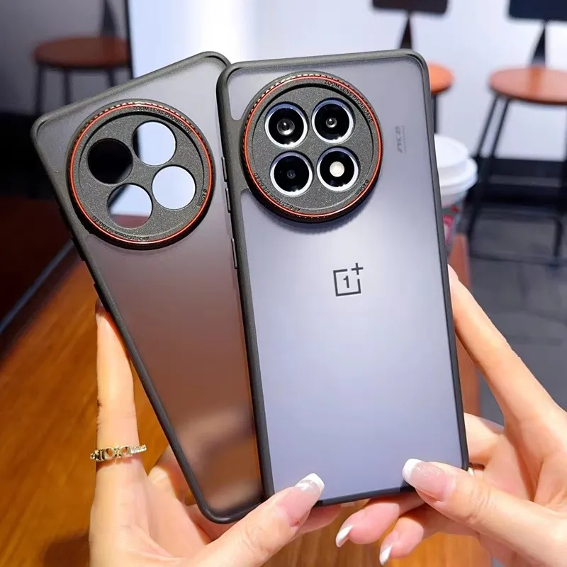 

Phone Shell Transparent Matte Shockproof For OnePlus 13R Case Hard Protective Back Cover Case For One Plus 13R 1+13R Full Cover