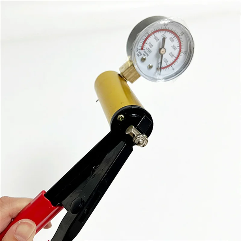 

Manual Vacuum Pump Set Aluminum Pump Pressure Vacuum Gauge Detector Vacuum Pump Repair Kit