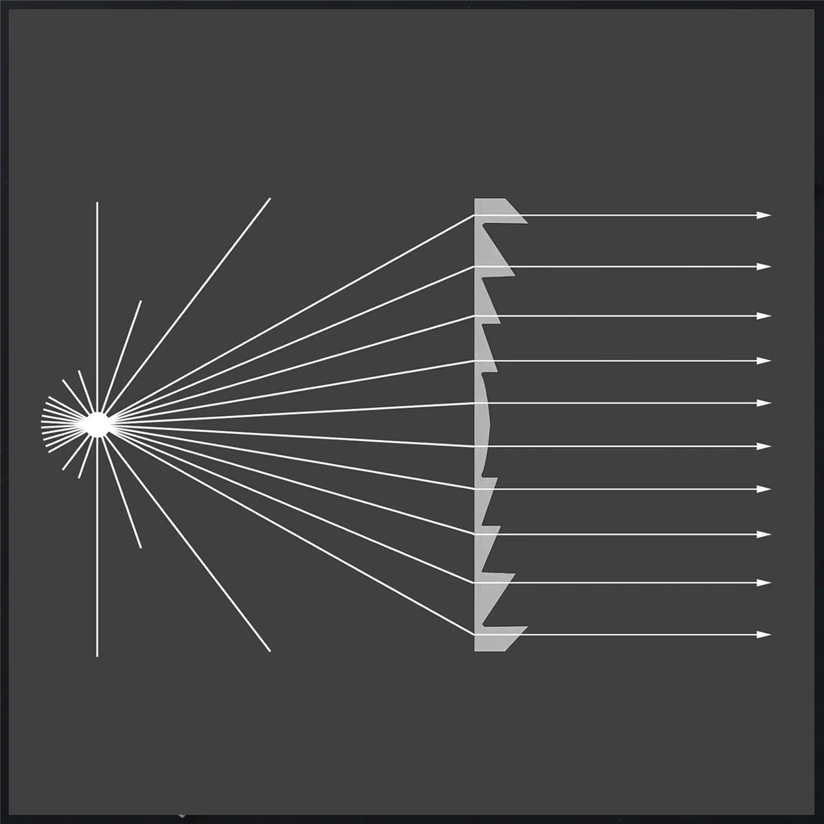 

A06K Optical PMMA Fresnel Lens Focal Length 118x54mm Focal Length 185mm Plane DIY Projector