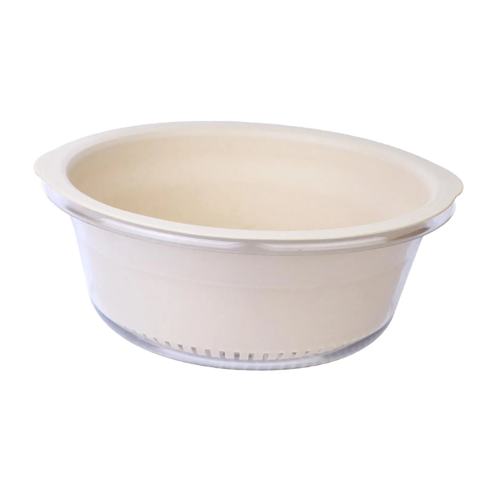 Double Layered Drain Basin Thickened Stackable Space Saver Strainer Kitchen