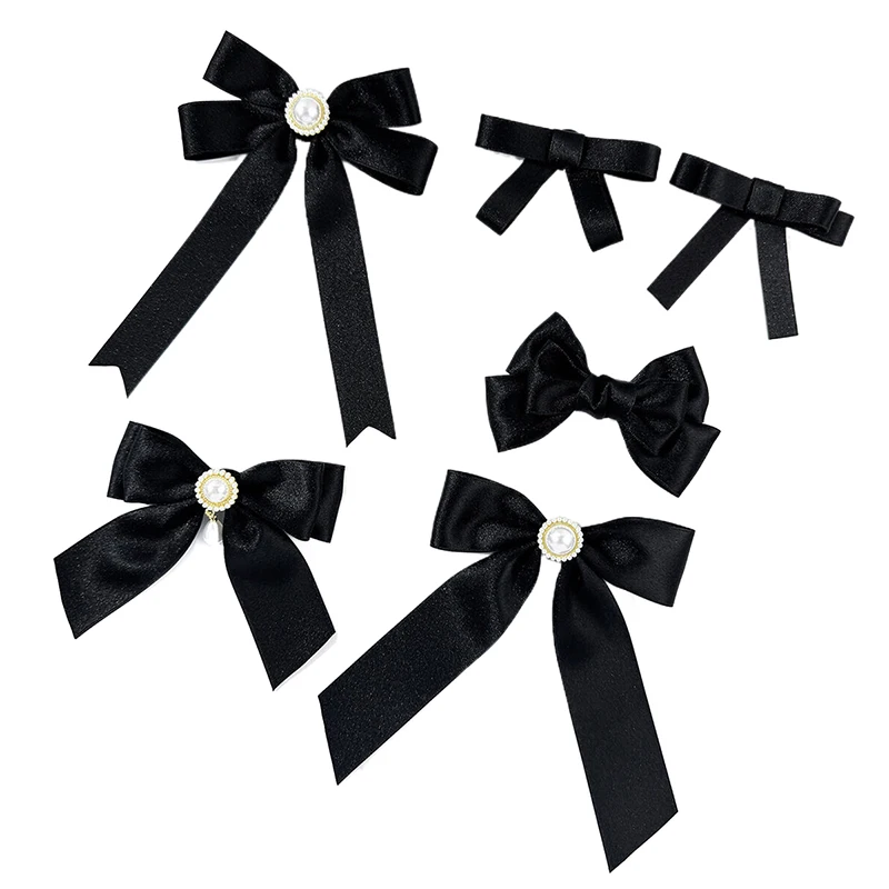 蝶ネクタイ 模造パール装飾ベルベット蝶ネクタイ カジュアルシャツ装飾蝶ネクタイ 女性用