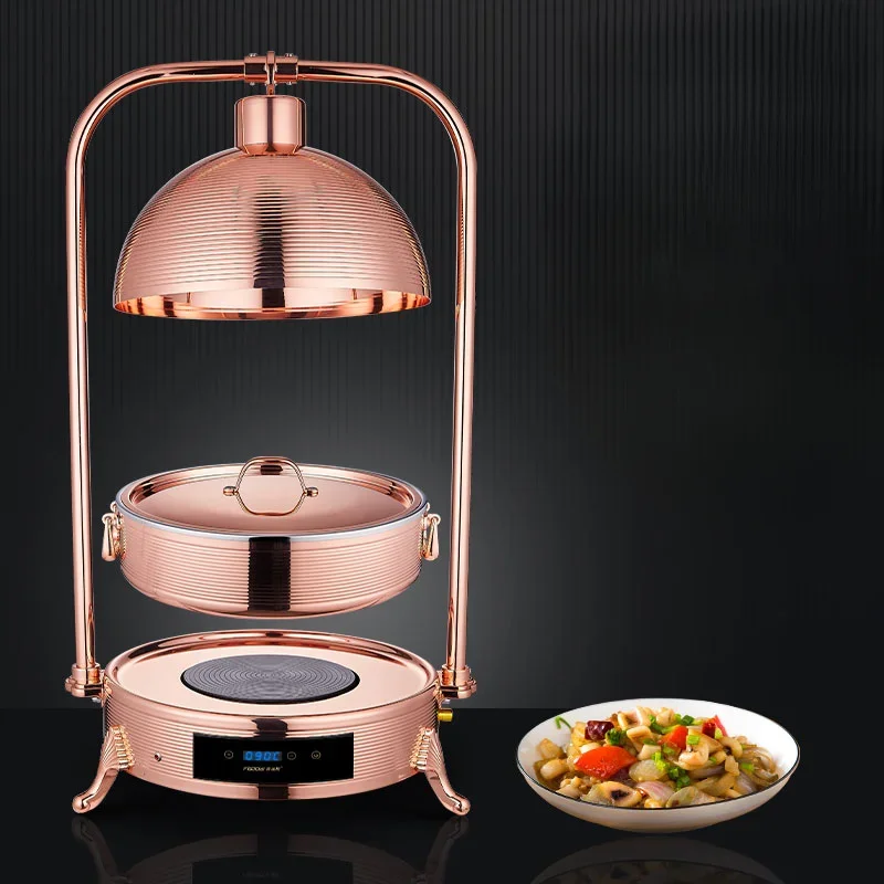 

304 food insulation vegetable heater buffet insulation lamp