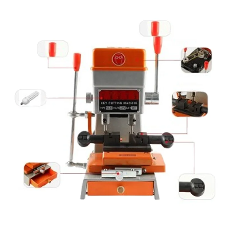 

110/220V Key Machine Vertical Key Cutting Machine Keys Copier For Duplicating Security Keys Locksmith Equipment