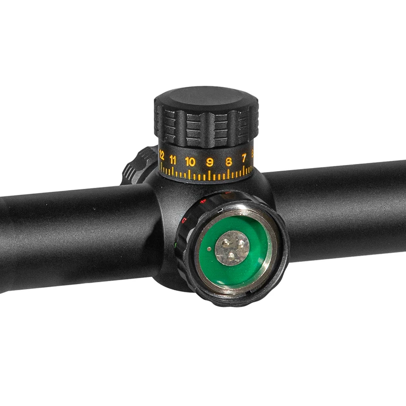 NSIRIUS Gold mira telescópica caza retícula iluminada rojo/verde - imagen 3
