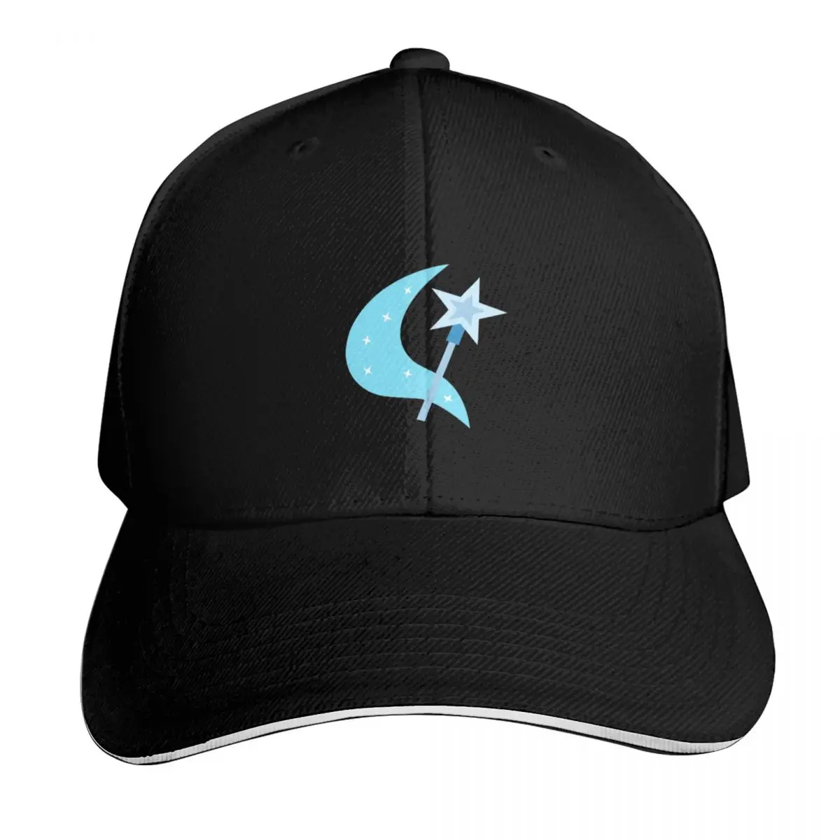 mlp trixie cutie mark Baseball Cap Cotton Twill Breathable Contrast Two Tone Brim Snapback Flat Bill