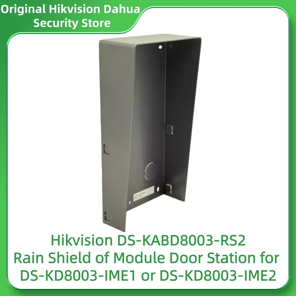 Hikvision DS-KABD8003-RS2 SECC Regenscherm van module Deurstation DS-KD8003-IME1 DS-KD8003-IME2 Beschermschild voor 2 modules