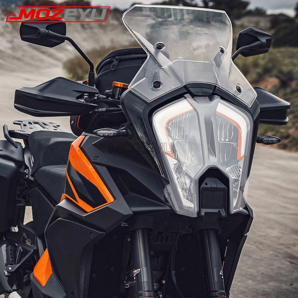 Motorcycle Accessories Headlight Protector For 1290 Super Adventure S R 2017 - 2024 Head Light Guard Cover Protection Grill 3
