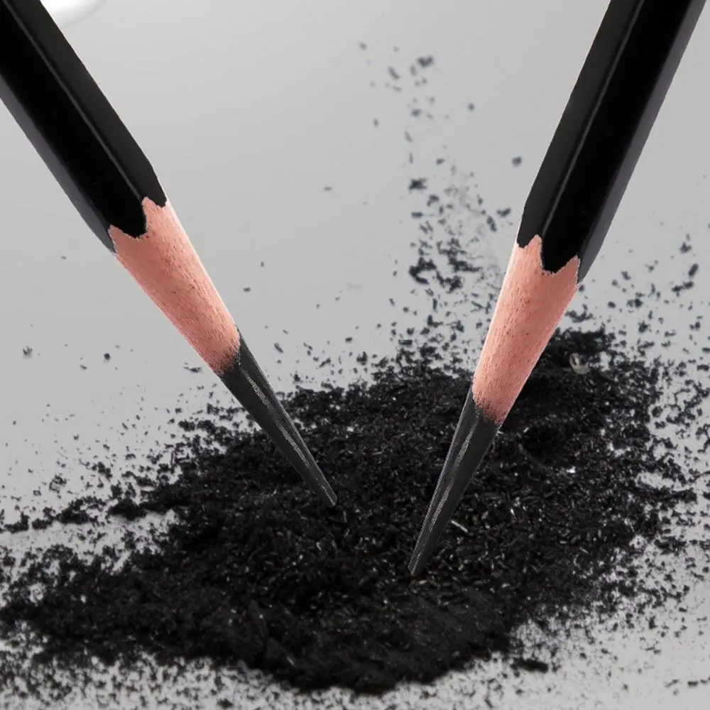 Design Pen Graphite Mixed Sketching Pencil Art Supplies Black Charcoal Pencils Painting Durable Drawing Pencil Set Beginners