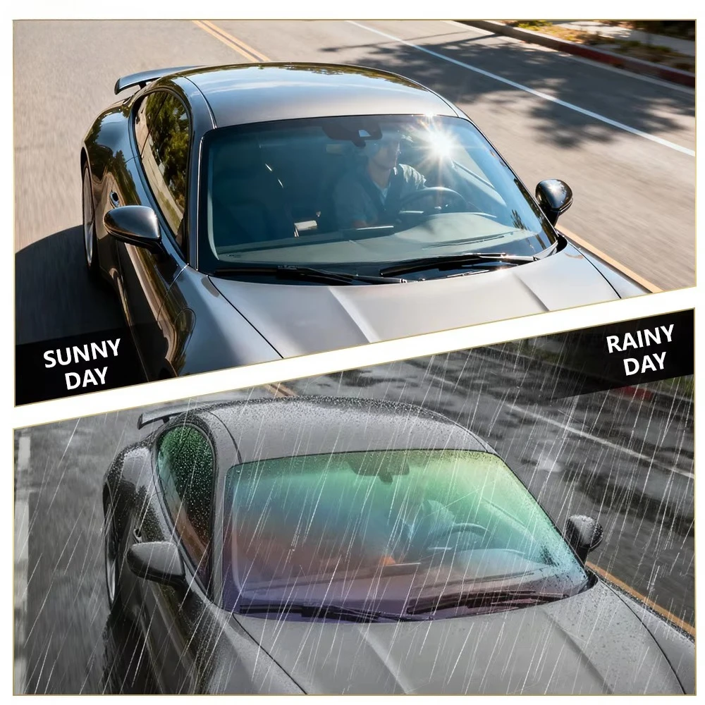 Water Color-Changing Car Solar Window Film Ultra HD High Transparency High Heat Insulation Privacy Protection Car Window Tint