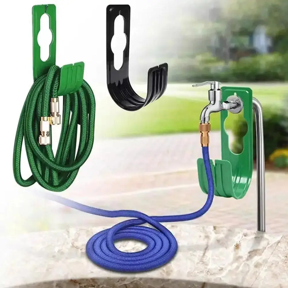 

Garden Watering Hose Hook Garden Irrigation Shower Nozzle Telescopic Hose Storage Rack Winding Frame Convenient Garden Accessory