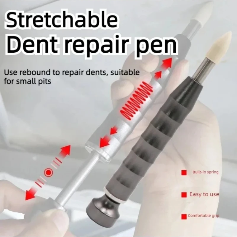 

Инструмент для удаления вмятин на автомобиле: выравнивающая ручка, насадки для удаления небольших вмятин, повреждений от града, вмятин на дверях, без покраски, PDR-инструмент