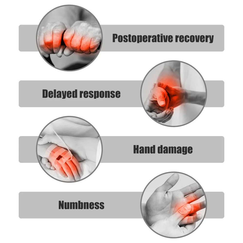 Protable Rehabilitation Robot Gloves Stroke Hemiplegia Cerebral Infarction Training Device Finger Exerciser Hand Function Recove