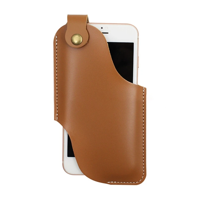 Leather with Belt ,Leather Belt Phone Universal Leather Phone for Case on Belt, Phone Holde