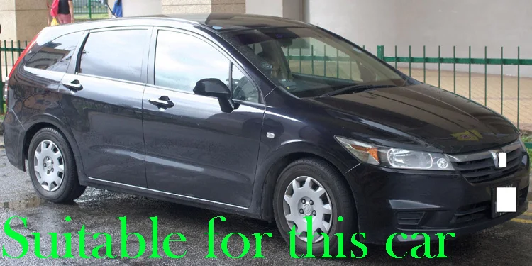 لهوندا ستريم RN3 2003-2014 البلاستيك الخارجي قناع تنفيس ظلال نافذة الشمس المطر الحرس منحرف 4 قطعة 2004 2005 2006 2008 2010