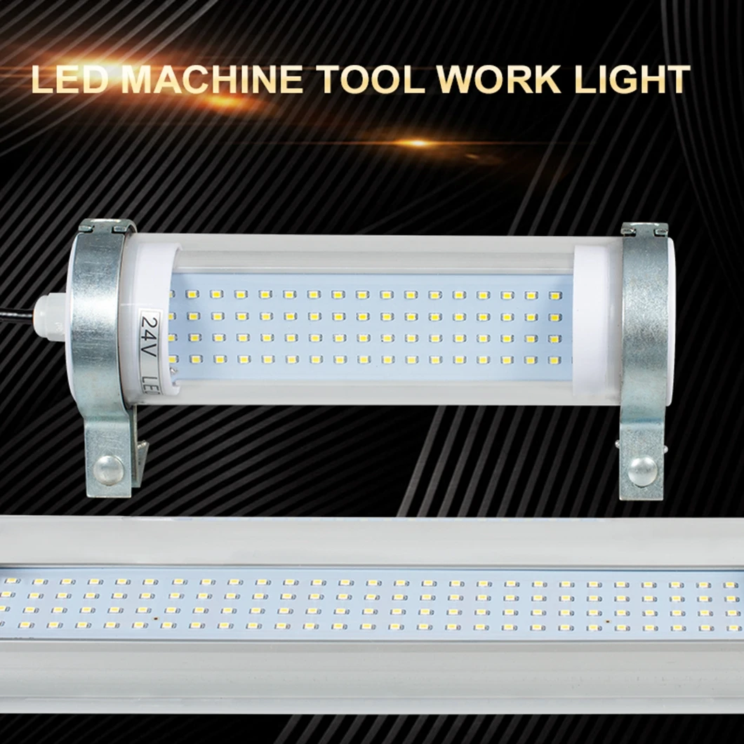 Iluminação Industrial à Prova de Explosão Máquina LED, Tubo de Trabalho para Máquina CNC, 24V, 220V, 8-48W, IP66