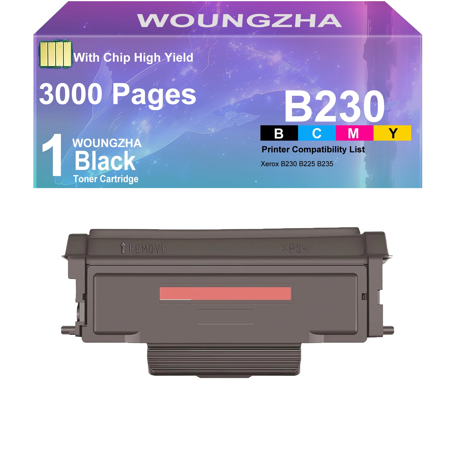 B230 With Chip Compatible Toner Cartridges used for Xerox B230 B225 B235 Printer 3000 Pages