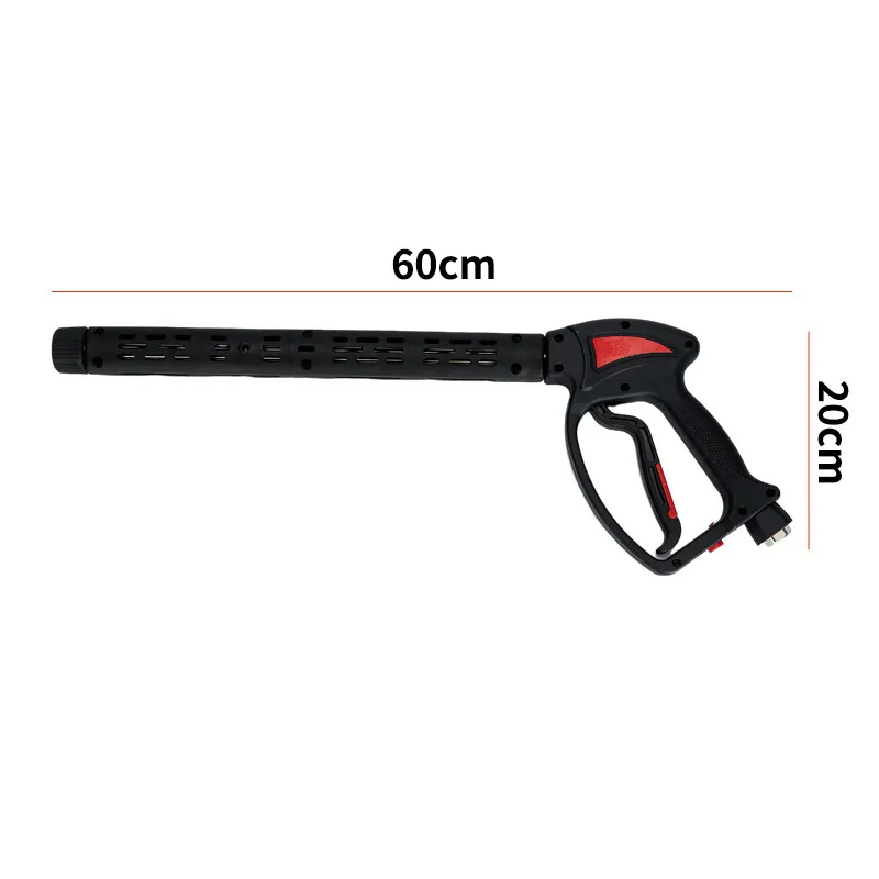4500PSI Heavy Duty Power Washer Handle 360° Anti-Kink Swivel Inlet Portable Short Car Wash Spray Gun