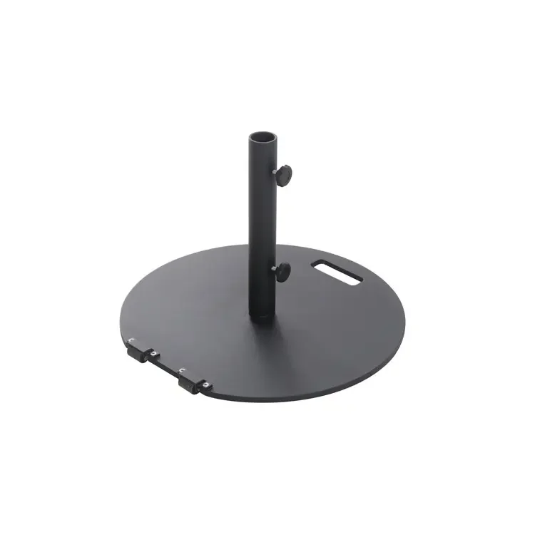 Patio umbrella base outdoor rustproof surface cast iron/cement/plastic parasol base