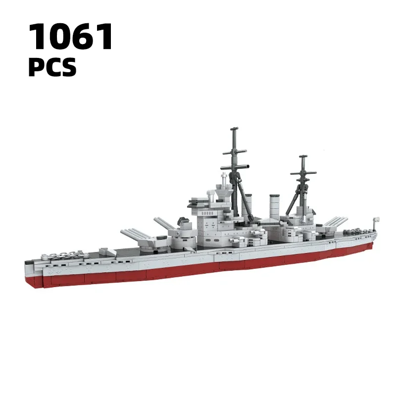 

Military MOC Koenig dreadnought frigate building block Battleship kit Navy warship model bricks Army set Weapon cruiser vehicle