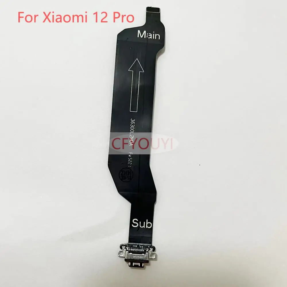 OEM For Xiaomi 12 Pro USB Charging Port Charging Connector Plug Port Dock Board Flex Cable Replacement Part