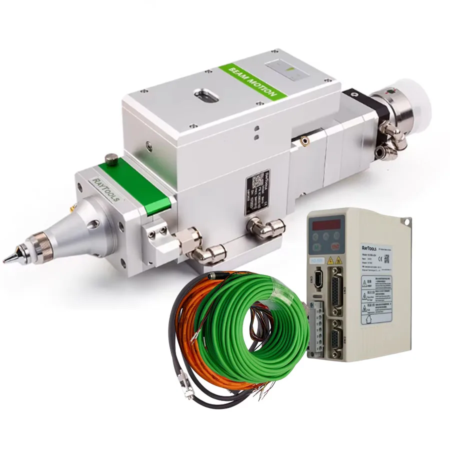 2026 Raytools BM110 FL125/155/200 laser cutting head autofocus 3.3KW with motor driver 2D plane cutting 3D pipe cutting
