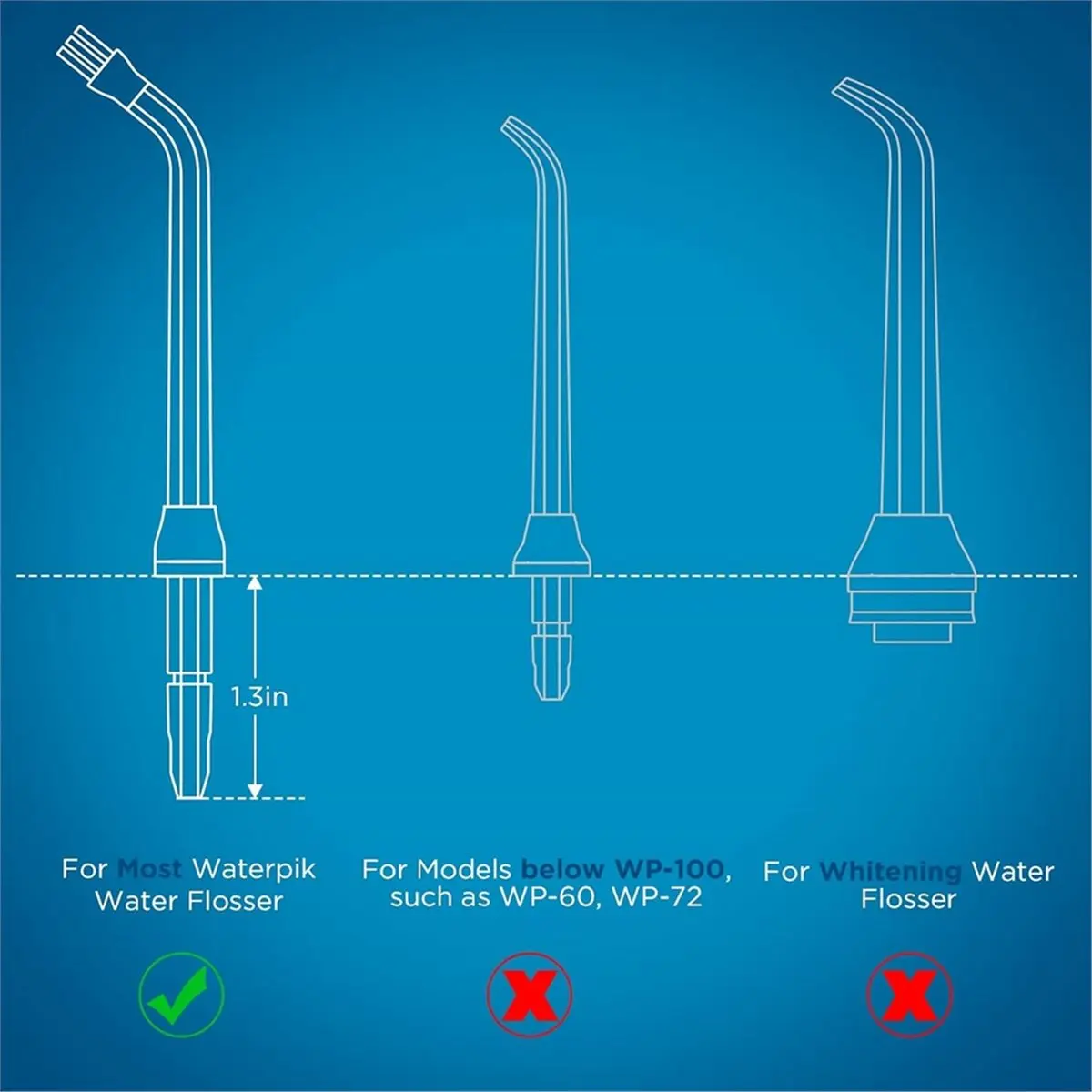 ABKB  Replacement Plaque Chaser Tips - 6-Pack for