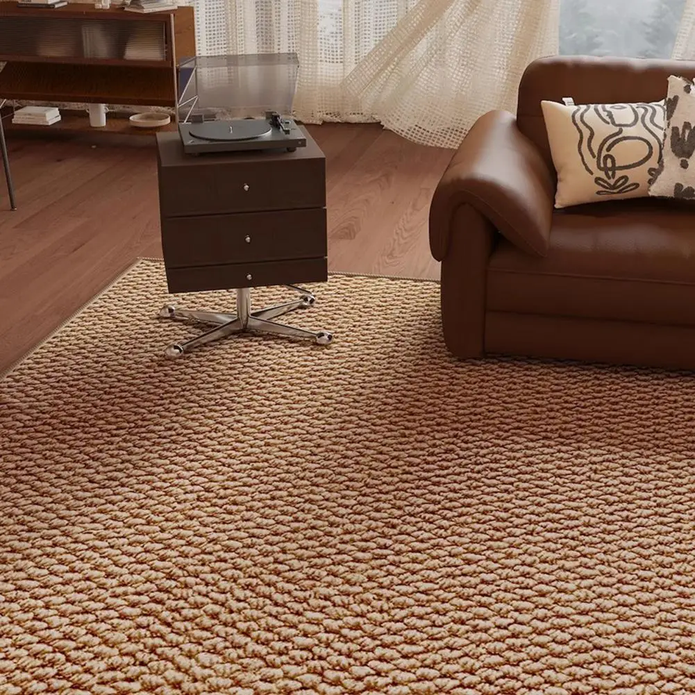 Anti-cat Scratch Imitation Sisal Floor Mat Japanese-style Living Room Sofa Blanket Aesthetic Carpet Bedroom Decorations